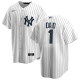 Men's New York Yankees Nike White Home #1 Dad MLB Jersey