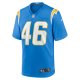 Men's Los Angeles Chargers Zander Horvath Nike  Powder Blue  Game Jersey