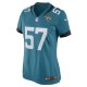 Women's Jacksonville Jaguars Caleb Johnson Nike Teal Game Player Jersey