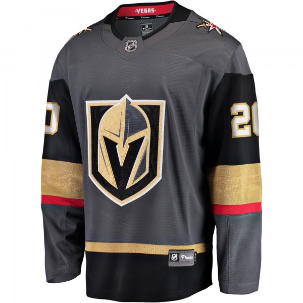 Men's Vegas Golden Knights Chandler Stephenson Fanatics Gray Alternate Breakaway Player Jersey