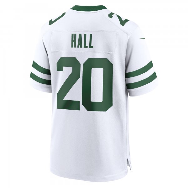 Men's New York Jets Breece Hall Nike Legacy White Game Jersey