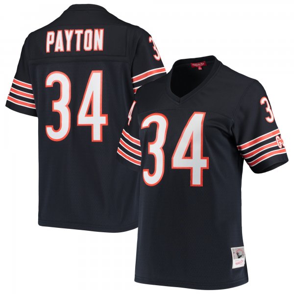 Women's Chicago Bears Walter Payton Mitchell & Ness Navy 1985 Legacy Replica Jersey