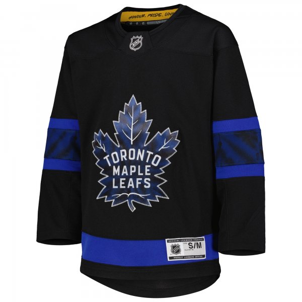 Youth Toronto Maple Leafs Black Alternate Premier Team Jersey