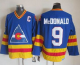 Colorado Avalanche #9 Lanny Mcdonald Blue CCM Throwback Stitched NHL Jersey