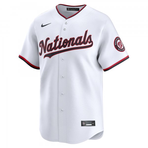 Men's Washington Nationals Lane Thomas Nike White Home Limited Player Jersey