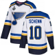 St. Louis Blues #10 Brayden Schenn White Road Stanley Cup Final Bound Stitched Adidas NHL Jersey