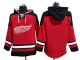 Men's NHL Detroit Red Wings Blank Red Hoody