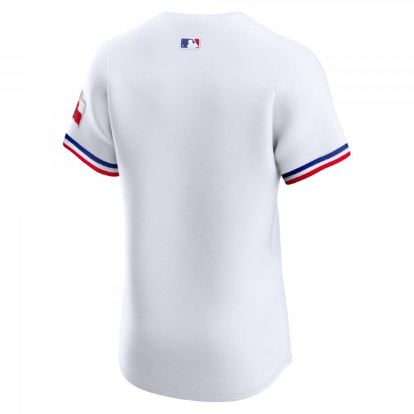 Men's Texas Rangers Nike White Home Elite Jersey