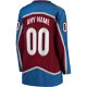 Women's Colorado Avalanche Fanatics Burgundy Home 2022 Stanley Cup Champions Breakaway Custom Jersey