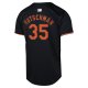 Youth Baltimore Orioles Adley Rutschman Nike Black Alternate Limited Player Jersey