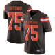 Nike Cleveland Browns #75 Joel Bitonio Brown Team Color Men's Stitched NFL Vapor Untouchable Limited Jersey