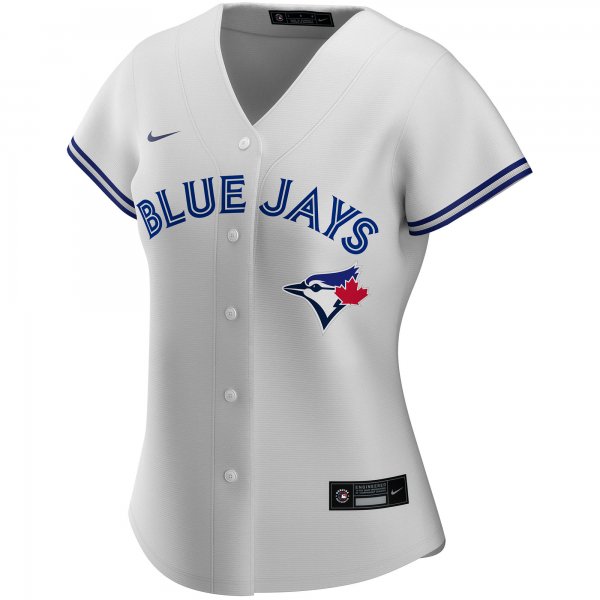 Women's Toronto Blue Jays Nike White Home Replica Custom Jersey