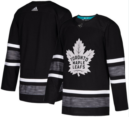 Men's Adidas Toronto Maple Leafs Blank Black 2019 NHL All-Star Game Parley