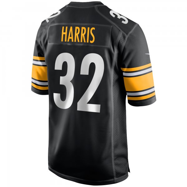 Men's Pittsburgh Steelers Franco Harris Nike Black Game Retired Player Jersey