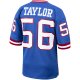 Men's New York Giants 1986 Lawrence Taylor Mitchell & Ness Royal Throwback Retired Player Jersey