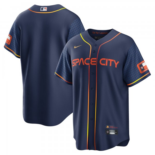 Men's Houston Astros Nike Navy City Connect Replica Jersey