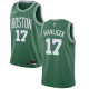 Men's Nike Boston Celtics #17 John Havlicek Green Swingman Icon Edition NBA Jersey