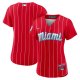 Women's Miami Marlins Nike Red City Connect Replica Team Jersey