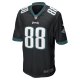 Men's Philadelphia Eagles Dallas Goedert Nike Black Game Jersey