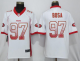 San Francisco 49ers #97 Nick Bosa White Men's Stitched NFL Limited Rush Drift Fashion Jersey