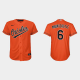 Youth Baltimore Orioles #6 Ryan Mountcastle Orange Replica MLB Jersey