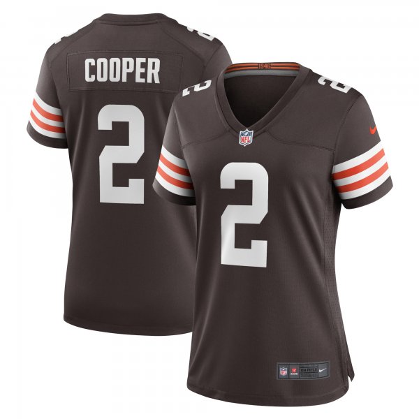 Women's Cleveland Browns Amari Cooper Nike Brown Game Jersey