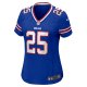 Women's Buffalo Bills Daequan Hardy Nike  Royal Game Jersey