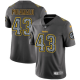 Nike Pittsburgh Steelers #43 Troy Polamalu Gray Static Men's Stitched NFL Vapor Untouchable Limited Jersey