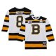 Men's Boston Bruins Cam Neely Mitchell & Ness White  1991/92 Alternate Captain Blue Line Player Jersey