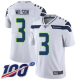 Seattle Seahawks #3 Russell Wilson White Men's Stitched NFL 100th Season Vapor Limited Jersey