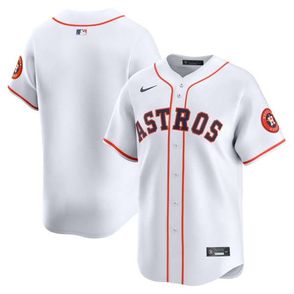 Men's Houston Astros Nike White Home Limited Jersey