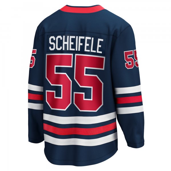 Men's Winnipeg Jets Mark Scheifele Fanatics Navy Alternate Premier Breakaway Player Jersey