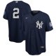 Men's New York Yankees Derek Jeter Nike Navy 2020 Hall of Fame Induction Alternate Replica Player Jersey