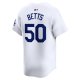 Men's Los Angeles Dodgers Mookie Betts Nike White Home Limited Player Jersey