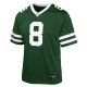 Youth New York Jets Aaron Rodgers Nike Gotham Green Game Jersey