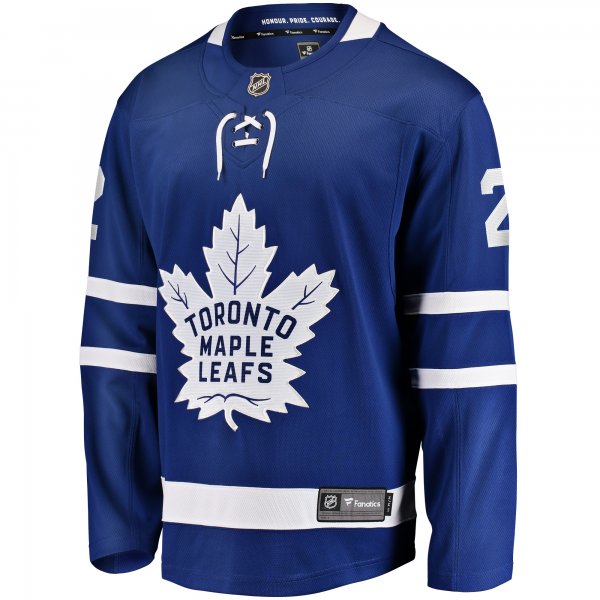 Men's Toronto Maple Leafs Simon Benoit Fanatics Blue Home Premier Breakaway Player Jersey