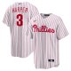 Men's Philadelphia Phillies Bryce Harper Nike White Home Replica Player Name Jersey