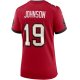 Women's Tampa Bay Buccaneers Keyshawn Johnson Nike Red Game Retired Player Jersey