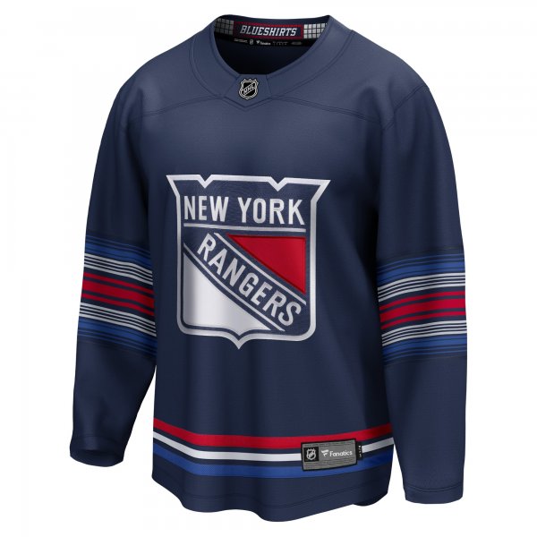 Men's New York Rangers Fanatics Navy Alternate Premier Breakaway Jersey