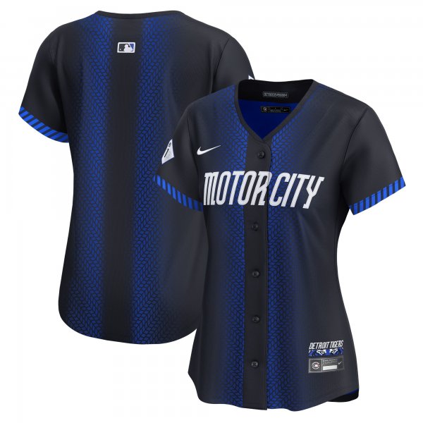 Women's Detroit Tigers Nike Navy 2024 City Connect Limited Jersey