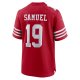 Men's San Francisco 49ers Deebo Samuel Nike Scarlet Player Game Jersey