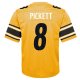 Youth Pittsburgh Steelers Kenny Pickett Nike Gold Inverted Game Jersey