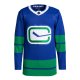 Men's Vancouver Canucks adidas Blue Alternate Primegreen Blank Jersey