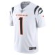 Men's Cincinnati Bengals Ja'Marr Chase Nike White  Vapor Untouchable Limited Jersey