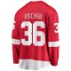 Men's Detroit Red Wings Christian Fischer Fanatics Red Home Breakaway Jersey