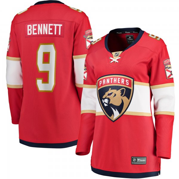 Women's Florida Panthers Sam Bennett Fanatics Red Home Breakaway Replica Jersey