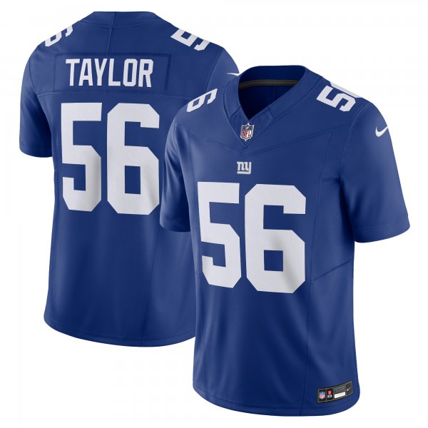 Men's New York Giants Lawrence Taylor Nike Royal Vapor F.U.S.E. Limited Jersey