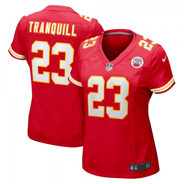 Women's Kansas City Chiefs Drue Tranquill Nike Red Game Player Jersey