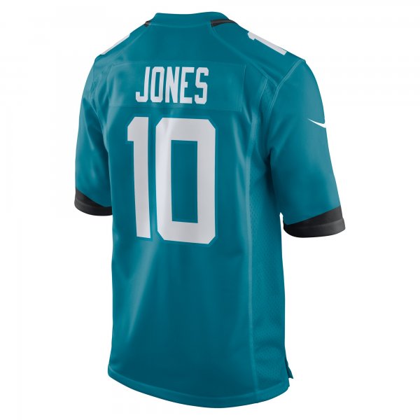 Men's Jacksonville Jaguars Mac Jones Nike  Teal Team Game Jersey