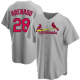 Nike Men's St. Louis Cardinals #28 Nolan Arenado Gray Alternate Jersey